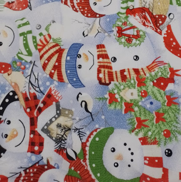 tela bistrech navideño