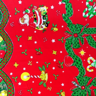 tela bistrech navideño